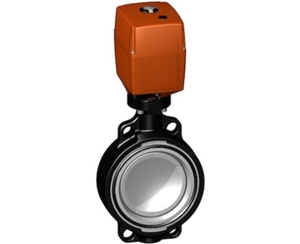 電動蝶閥 +GF+蝶閥 進(jìn)口蝶閥 140型蝶閥，24V 不帶手動手柄