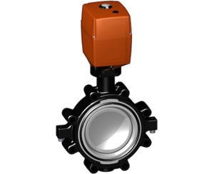 +GF+電動蝶閥 電動塑料蝶閥，100-230V GF141型凸耳式蝶閥 進(jìn)口蝶閥